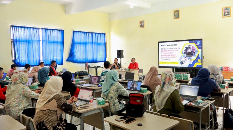 Rapat Koordinasi Persiapan PSAJ, UKK dan Berbagi Praktik Baik &amp;Pembuatan Dawai Berbasis Google Site