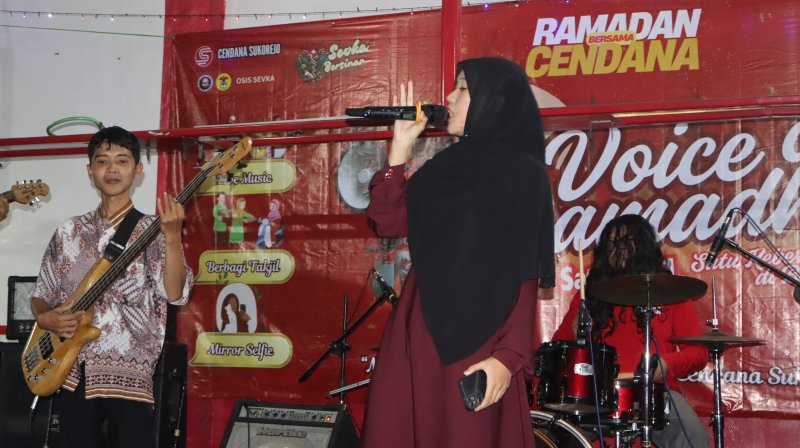 Buka Bersama Keluarga SMKN 7 Kendal mengusung tema The Voice Of Ramadhan