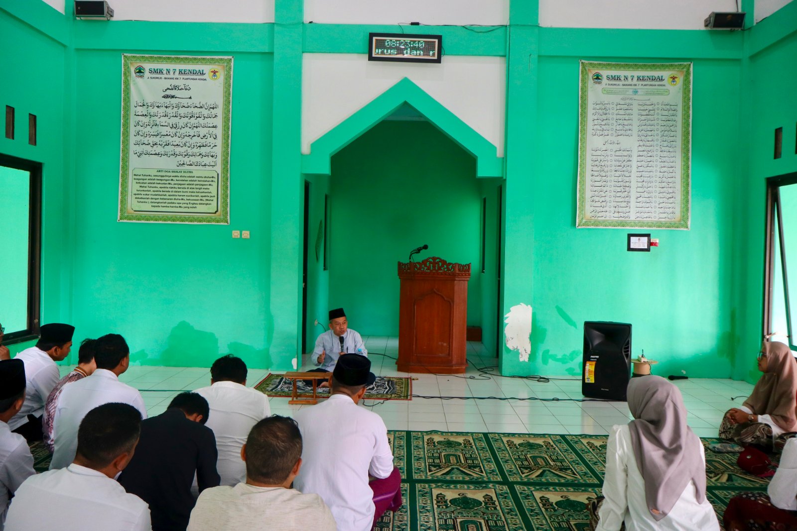 Pembiasaan Jumat Mengaji dengan Narasumber Ustadz Sumanto